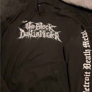 The black dahlia murder “Detroit” Black Graphic Hoodie